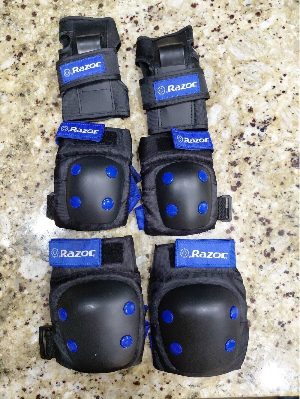Razor Kids Multi Sport Elbow & Knee Pads Youth Age 5+ New Safety 1st